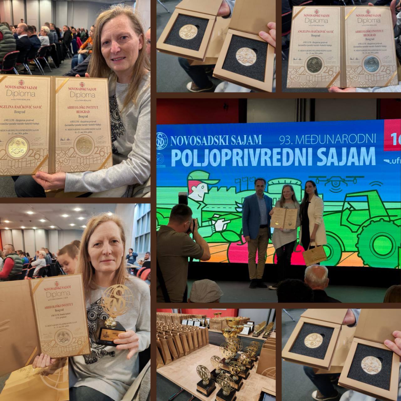 Amulum — dve zlatne medalje i pehar šampiona, 93. Novosadski sajam 2026