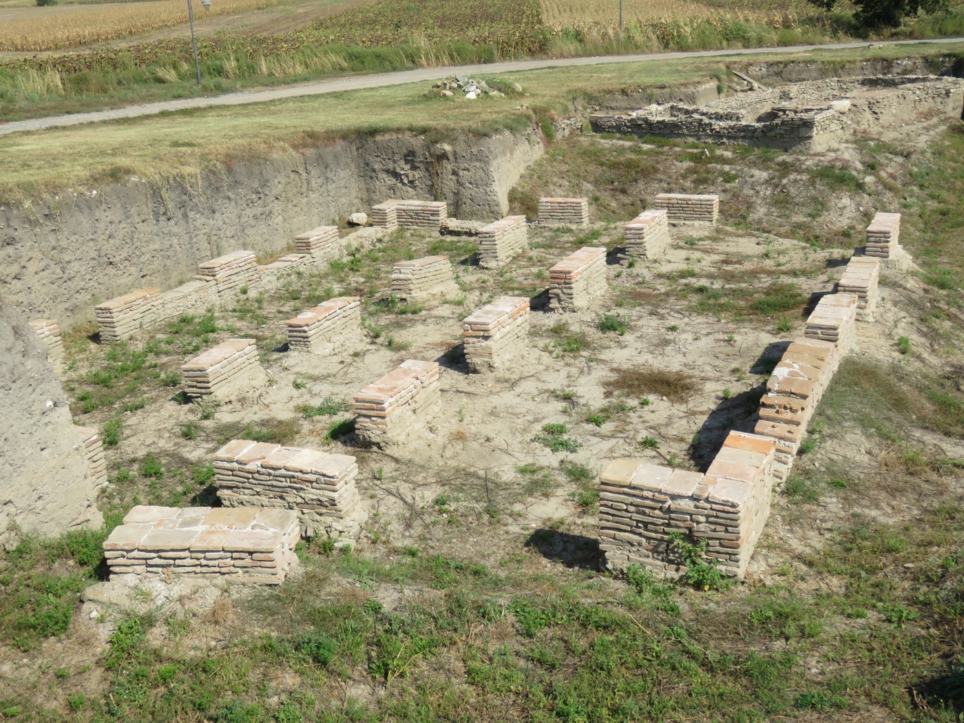 Iskopavanja rimskog amfiteatra u Viminacijumu, 2018
