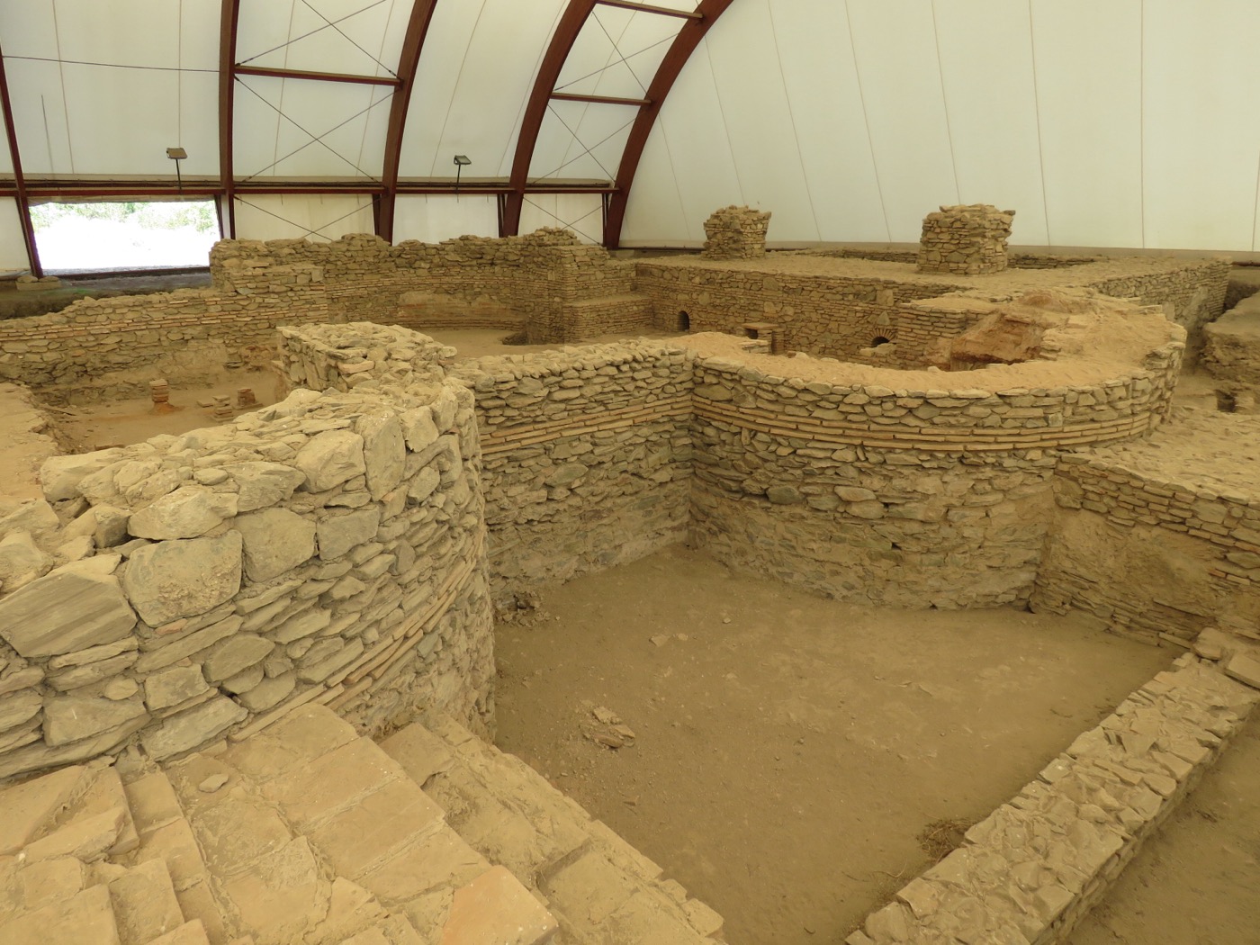 Ostaci rimskih termi u Viminacijumu